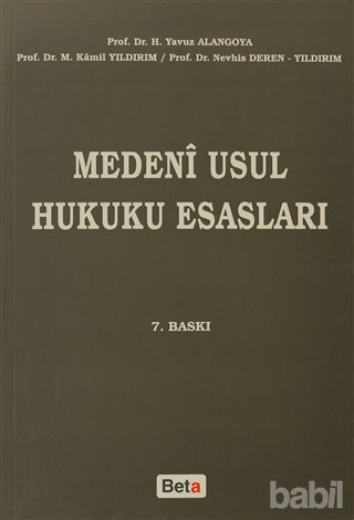 Picture of Medeni Usul Hukuku Esasları