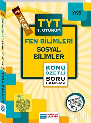 Picture of 2’si Bir Arada YKS-TYT Fen Bilimleri - Sosyal Bilimler Konu Özetli Soru Bankası