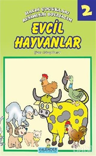 Picture of Haydi Çocuklar! Resimleri Boyayalım 2 - Evcil Hayvanlar