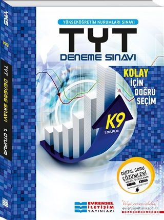 Picture of 2018 TYT K9 1. Oturum Başlangıç Seviye Video Çözümlü Deneme Sınavı