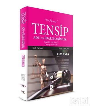 Picture of Ceza Hukuku Tensip - Adli ve İdari Hakimlik Tamamı Çözümlü Çıkmış Sorular