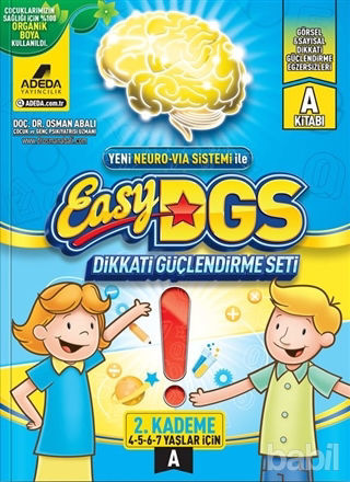 Picture of EASY Dikkati Güçlendirme Seti 4-7 yaş A Kitapçığı 