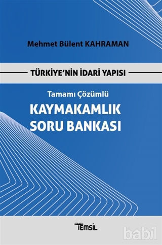 Picture of Türkiye’nin İdari Yapısı Kaymakamlık Soru Bankası Tamamı Çözümlü