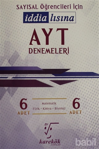 Picture of AYT 6'lı Deneme Seti - Sayısal