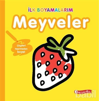 Picture of İlk Boyamalarım - Meyveler