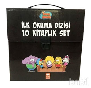 Picture of Kral Şakir İlk Okuma Kitapları Çantalı Set (10 Kitap Takım) - Siyah