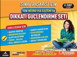 Picture of Dikkati Güçlendirme Seti (8. Sınıf - 14 Yaş -Neuro-Via)