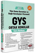 Picture of Data 2023 GYS Tüm Kamu Kurumları için Ortak Konular Soru Bankası Görevde Yükselme