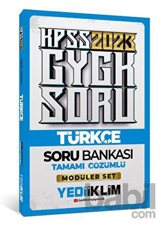 Picture of 2023 KPSS Genel Yetenek Türkçe Tamamı Çözümlü Soru Bankası ( Modüler Set İçerisindeki)