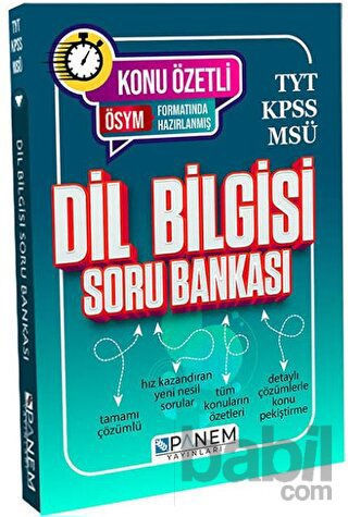 Picture of TYT KPSS MSÜ Konu Özetli Dil Bilgisi Soru Bankası