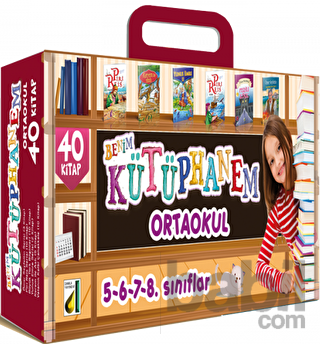 Picture of Benim Kütüphanem Ortaokul - 5.6.7.8. Sınıflar (40 Kitap)