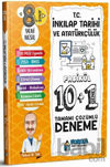 Picture of 8. Sınıf LGS T.C. İnkılap Tarihi ve Atatürkçülük Tamamı Çözümlü Fasikül 10 Branş 1 Genel Deneme