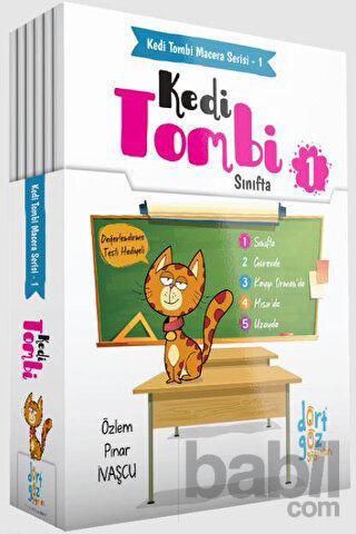 Picture of Kedi Tombi Macera Serisi 1 - 5 Kitap Takım