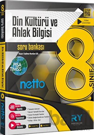 Picture of NETTO 8. Sınıf Din Kültürü ve Ahlak Bilgisi Video Çözümlü Soru Bankası
