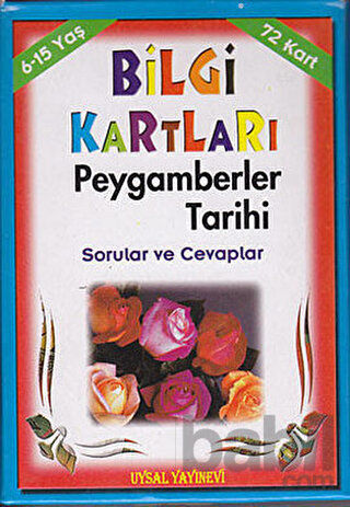 Picture of Bilgi Kartları - Peygamberler Tarihi 72 Kart 6 - 15 Yaş