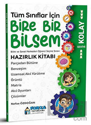Picture of Tüm Sınıflar İçin Kolay Seviye Bire Bir Bilsem Hazırlık Kitabı