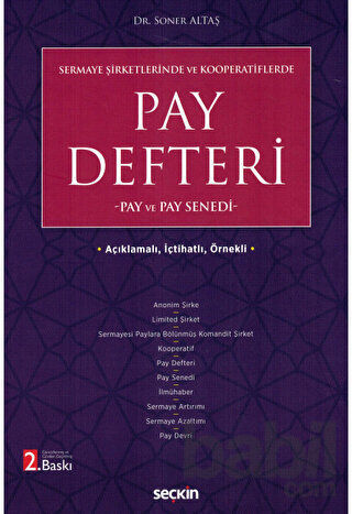 Picture of Pay Defteri