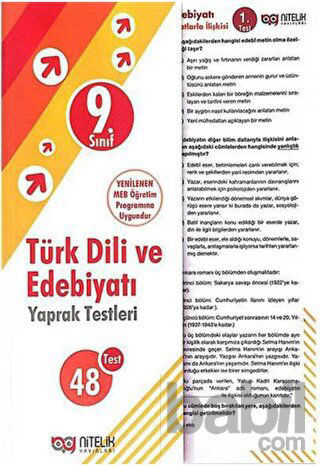Picture of 9. Sınıf Türk Dili Ve Edebiyatı Yaprak Testleri