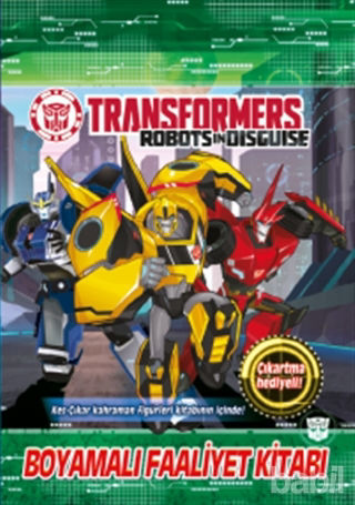 Picture of Transformers - Boyamalı Faaliyet Kitabı