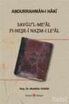 Picture of Savgu'l Meal Fi-Neşr-i Nazm-ı Le'al