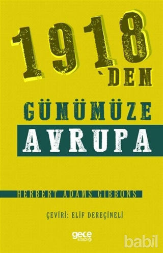 Picture of 1918'den Günümüze Avrupa