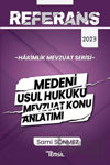 Picture of Referans Mevzuat Serisi Hakimlik Medeni Usul Hukuku Mevzuat Konu Anlatımı