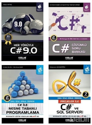 Picture of C# Eğitim Seti 2 (4 Kitap Takım)