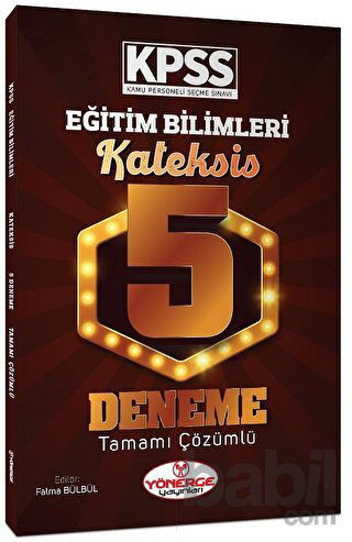 Picture of KPSS Eğitim Bilimleri Kateksis Çözümlü 5 Deneme