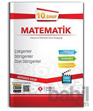 Picture of 10. Sınıf Matematik Kazanım Merkezli Soru Kitapçığı