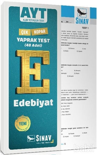 Picture of AYT Edebiyat Yaprak Test