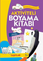 Picture of Aktiviteli Boyama Kitabı 5 Yaş - Taşıtlar Mor Kitap