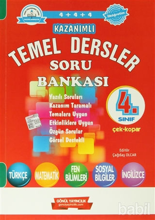Picture of 4. Sınıf Kazanımlı Temel Dersler Soru Bankası