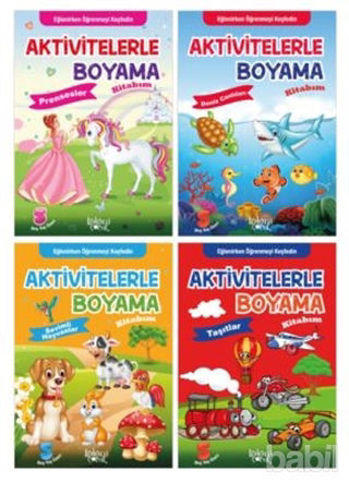 Picture of Aktivitelerle Boyama Kitabım Seti (4 Kitap Takım)