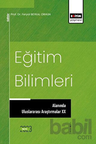 Picture of Eğitim Bilimleri Alanında Uluslararası Araştırmalar XX