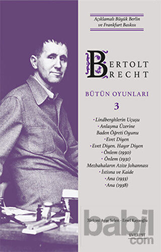 Picture of Bertolt Brecht Bütün Oyunları 3