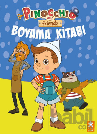 Picture of Pinocchio and Friends - Boyama Kitabı 3