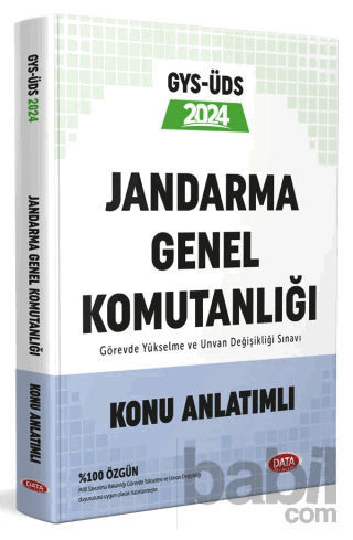 Picture of Jandarma Genel Komutanlığı Personeli GYS-ÜDS Konu Anlatımlı