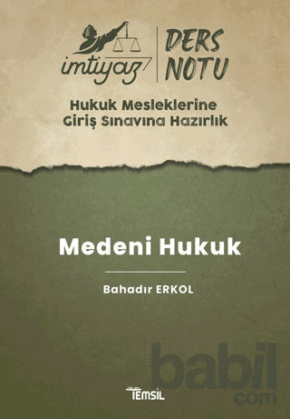 Picture of İmtiyaz HMGS Ders Notları Medeni Hukuk