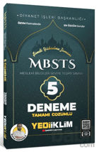 Picture of 2024 MBSTS Mesleki Bilgiler Seviye Tespit Sınavı Tamamı Çözümlü 5 Deneme